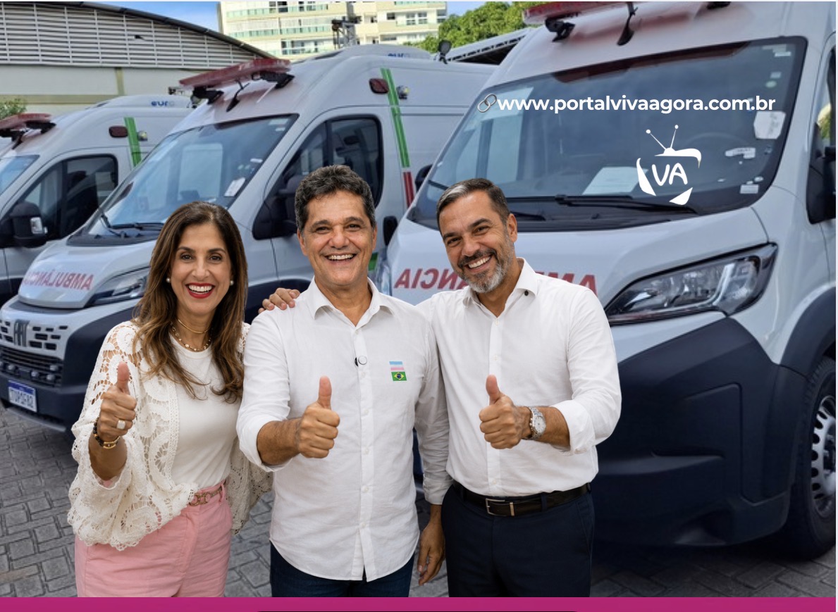 São Gabriel da Palha recebe nova ambulância para reforçar atendimento na saúde pública
