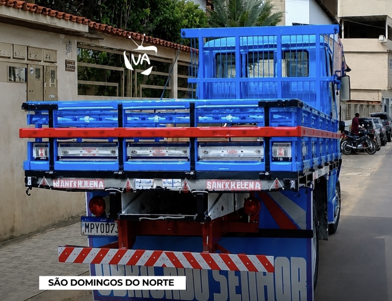 Família é rendida durante assalto e caminhão carregado de café é roubado em São Domingos do Norte